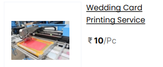 Wedding Card Printing Service